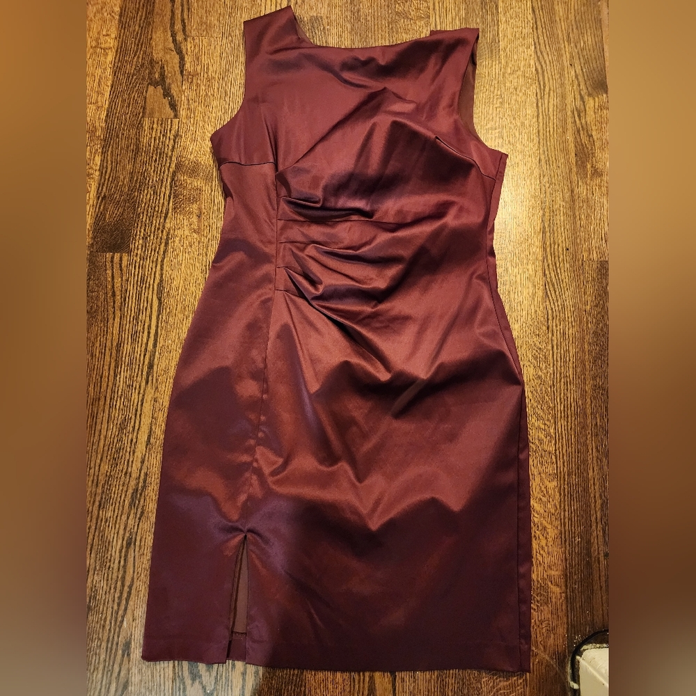The Limited Burgundy Dress